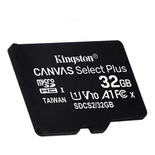 Cartão De Memória Kingston Sdcs2/sp Canvas Select Plus 32gb