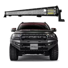 Farol Barra Auxiliar 800m Led 144w Milha Toyota Hilux Sw4