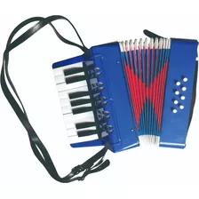 Sanfona Acordeon 8 Baixos Semiprofissional Infantil Boleto