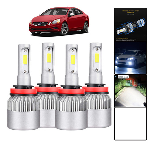 M5 Bluetooth Rgb Led  Xenon Hid H11 Baja Volvo C30 2010