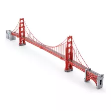 Puente Golden Gate Para Armar 3d Metal Fascinations
