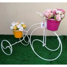 Suporte P 2 Vaso Bicicleta Decorativa Varanda Jardim Grand