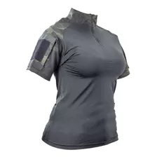 Combat Shirt Tático Camisa Feminina Manga Curta