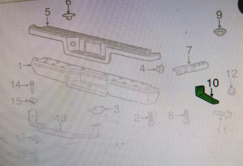 Par De Mnsula Trasera Ford Ranger Exterior 93-11 Original Foto 5