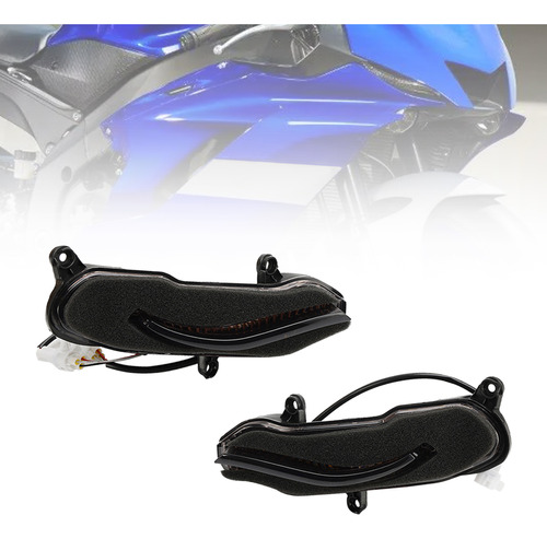 Parrilla De Faros Delanteros Led Ahumada Para Yamaha Yzf-r6 Foto 7