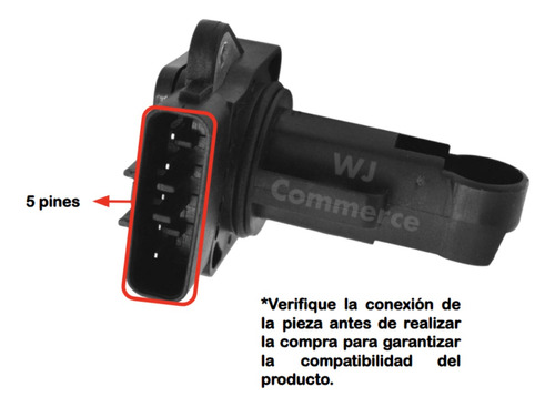 Sensor Flujo De Aire Maf Mazda 3, 5, 6, Original Foto 4