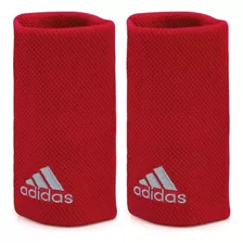 Munhequeira adidas Longa Com 02 Unidades Vermelha