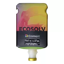 Tinta Digital Cromajet Inkjet Eco Solv Cabeça Epson Dx 500ml