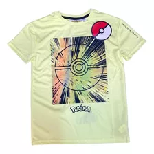 Polera Pokemon Niño