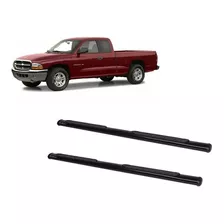 Estribo Oblongo Dakota Ram 1999 A 2001 Preto C/s