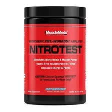 Pre Entreno Musclemeds Nitrotest Oxido Nitrico