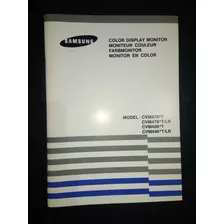 Libro Samsung Color Display Monitor Cvm