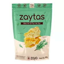 Biscoito Zaytas Alecrim E Flor De Sal Sem Glúten Zaya 80g