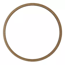 10 Aros Mdf Crú 3mm 25cm De Diâmetro E 1 Cm De Largura