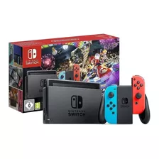 Nintendo Switch V2 32gb Neon + Mario Kart 8 Deluxe + 3 Meses De Nintendo Switch Online - Receba Hoje Sp