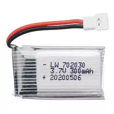 Bateria Para Drone Avião E Helicópteros 3.7v 300mah 