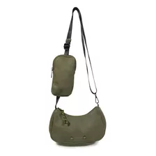 Conjunto Mini Bag Alice Palucci Al2262 Bolsa Feminina Cor Verde