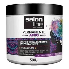 Creme Relaxamento Permanente Afro Salon Line 500g