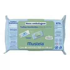 Mustela Bebê Toalhas Umedecidas Limpeza Especial C/60 Lenços