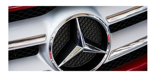 Emblema Logo Insignia Mercedes Benz 10cm Trasero Frontal  Foto 2