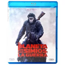 El Planeta De Los Simios La Guerra War Pelicula Blu-ray