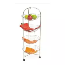 Multiestante Organizador Frutas Y Verduras 4 Canastas