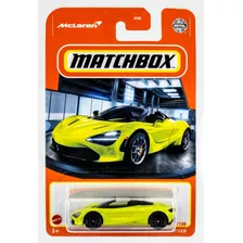 Matchbox Auto De Colección Mc Laren 720 Spider Esc 1:64