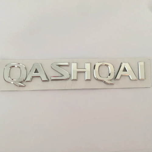 Emblema Qashqai Letras Insignia Logotipo Nissan Adhesivo Foto 4