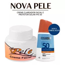 Creme Facial Nova Pele + Filtro Solar Nova Pele 50 Fps 