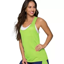 Camiseta Regata Feminina Dry Fit Fitness Academia Selene