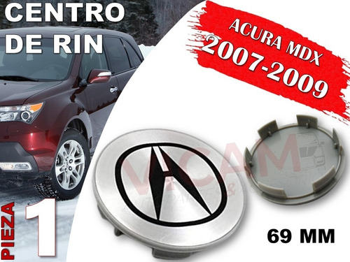 Centro De Rin Acura Mdx 2007-2009 69 Mm (gris) Foto 2