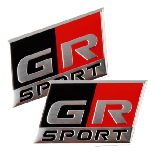 Foto de Emblemas Toyota Gr Sport Toyota Gazoo Racing X2 Unidades