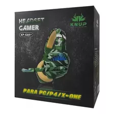 Headset Gamer - Knup ( Fone Gamer )