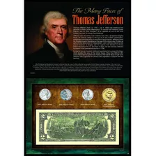 American Coin Treasures Muchas Caras De Thomas Jefferson Mon