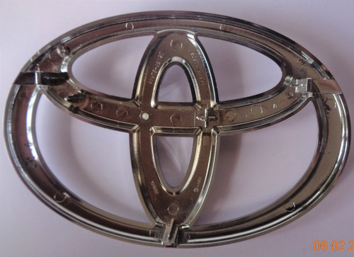 Emblema Original Parrilla Toyota Prius / Land Crusier #a-156 Foto 4