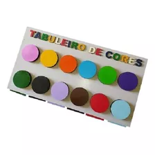 Brinquedo Educativo - Tabuleiro De Cores