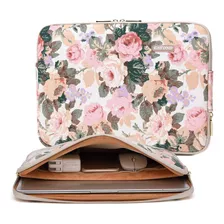 Funda Canvas Para Dispositivos Hasta 13 Inch Flores.