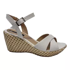 Sandalia Taco Chino 9cm Y 3cm Plataforma Ultra Liviana 