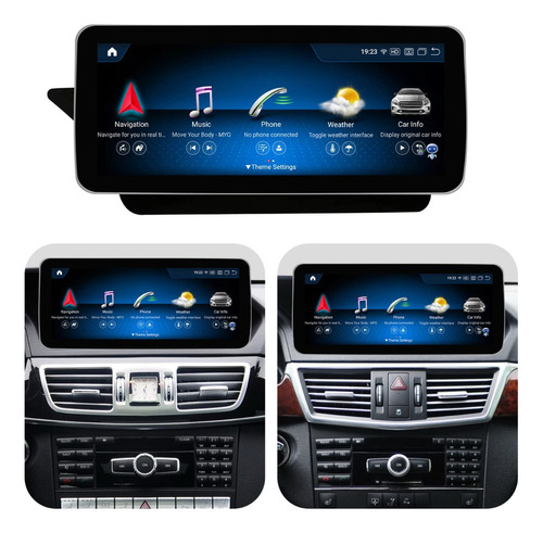 Radio Android Mercedes Benz Clase E E180 E200 E250 Carplay Foto 3