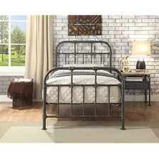 Acme Furniture 30730t Nicipolis - Cama Gris Arena, Individua