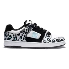 Zapatilla Mujer Dc Manteca 4 Adjs100161 Cheetah Print