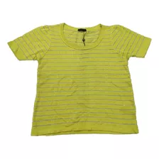 Blusa Feminina M/c Via Tricot R. 860 Listra Lurex