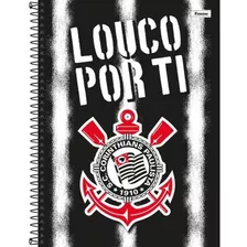 Caderno Universitário Espiral 1 Matéria Corinthians 96 Fls