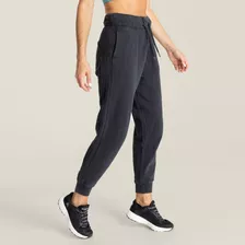 Pantalón De Buzo Mujer Jogger Pant Creta Negro