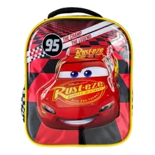 Mochila Pequeña Preescolar Ruz Disney Cars Rayo Mcqueen 174604 Champ Color Rojo