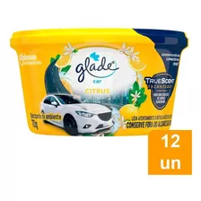 Purificador De Ar Glade Auto Gel Citrus 70g - Embalagem C/ 1
