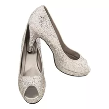 Zapatos Glitter Peep 38-39