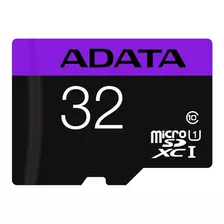 Memoria Micro Sd Adata Premier 32gb C10 Adaptador Sdhc Uhs-i