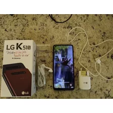 Smartphone LG K51s - Semi-novo Vermelho