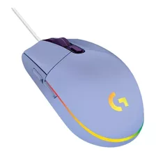Mouse De Juego Logitech G Series Lightsync G203 Lila Otec